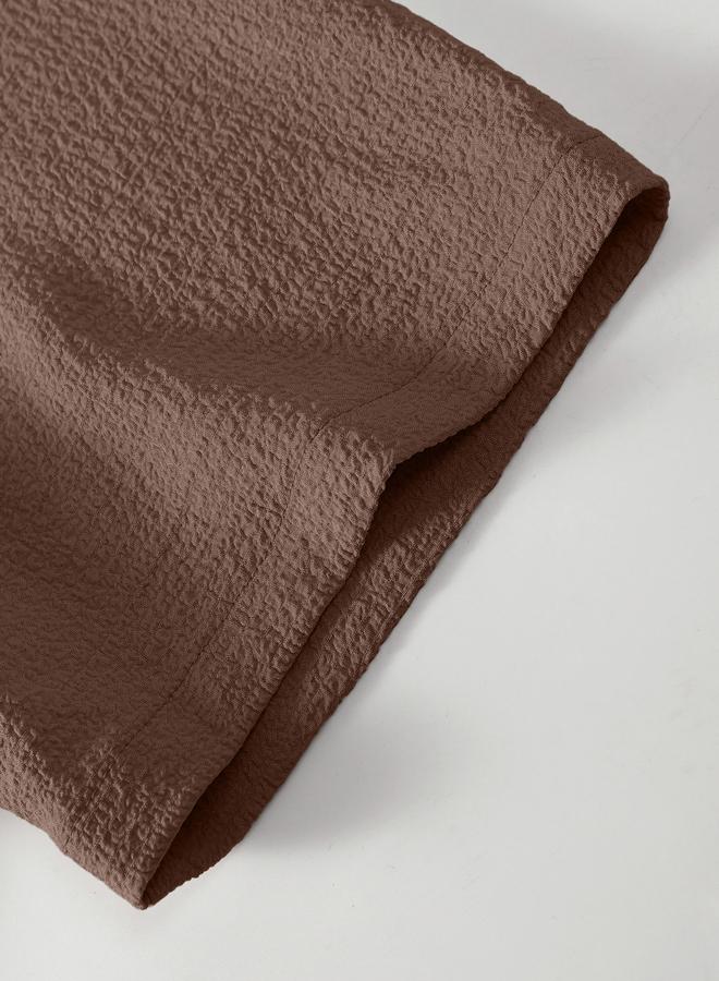 تايك تو طقم قميص بأكمام قصيرة وبنطلون برباط - Image 4